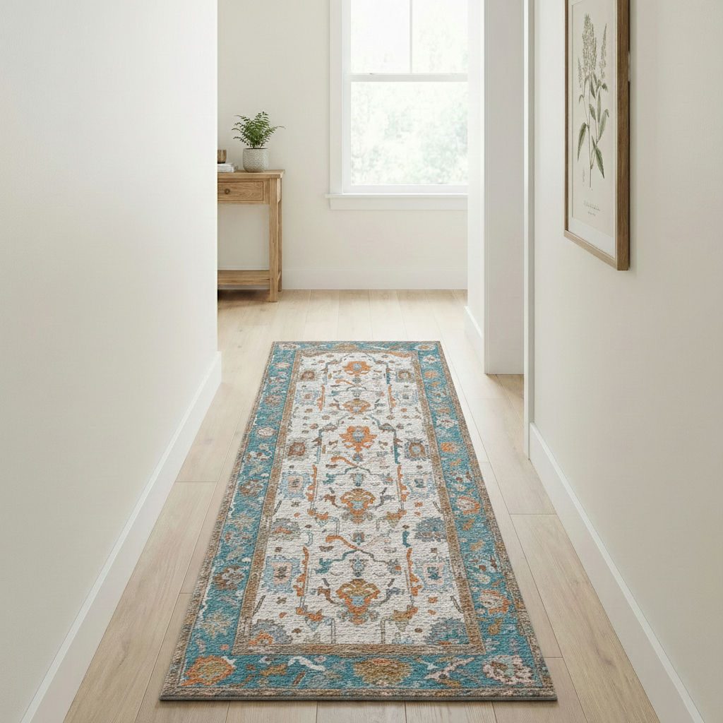 ORALENIS - Hand Knotted Oushak Carpet
